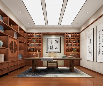 New Chinese Style Study Space-ID:284509755