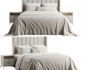 Modern Double Bed-ID:174149995