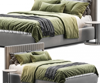 Modern Double Bed-ID:336133001