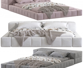 Modern Double Bed-ID:167913914