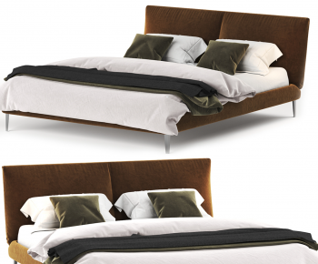 Modern Double Bed-ID:111589457