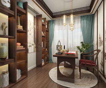 New Chinese Style Study Space-ID:572470903