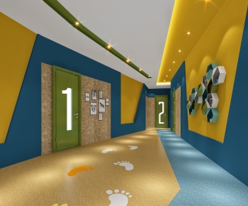 Modern Children's Kindergarten-ID:533128025