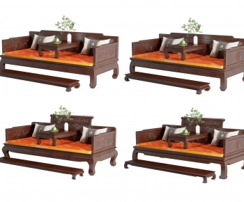 New Chinese Style Arhat Bed-ID:842535977