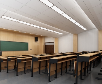 Modern School Classrooms-ID:870960955