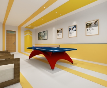 Modern Staff Recreation Room-ID:787134899