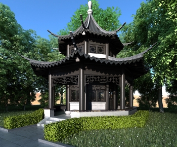 Chinese Style Pavilion-ID:852844009