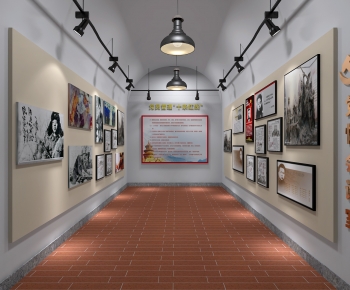 Modern Exhibition Hall-ID:505225906