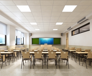 Modern School Classrooms-ID:954549074