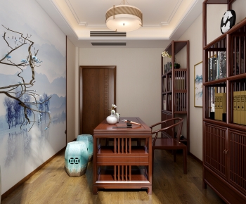 New Chinese Style Study Space-ID:163717031