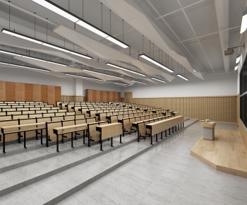 Modern Office Lecture Hall-ID:764528042