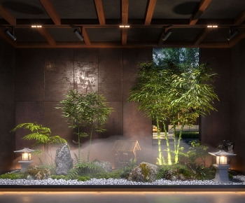 New Chinese Style Plant Landscaping-ID:802504065