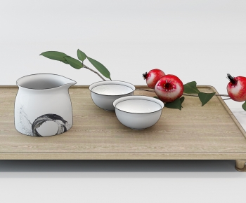 New Chinese Style Tea Set-ID:521895897