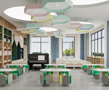 Modern Kindergarten Classrooms-ID:115241052