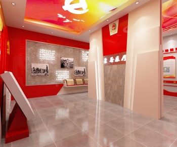 Modern Exhibition Hall-ID:107878922