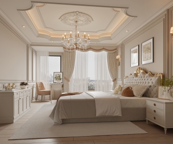 American Style Bedroom-ID:960874087