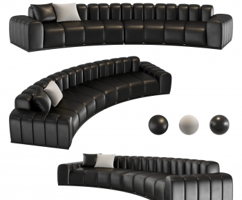 Modern Curved Sofa-ID:807471998