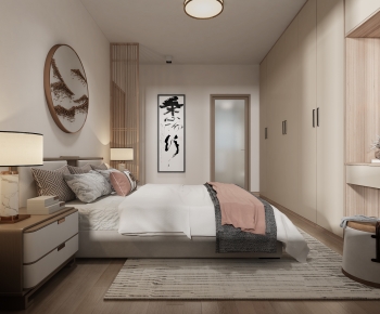 New Chinese Style Bedroom-ID:205969104