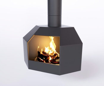 Modern Fireplace-ID:877677926