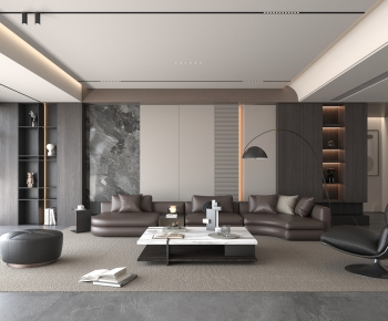 Modern A Living Room-ID:405118942