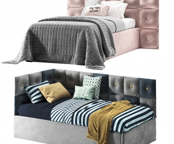 Modern Child's Bed-ID:729496963