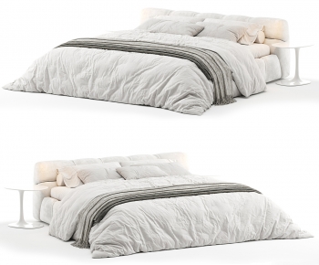 Modern Double Bed-ID:588198909