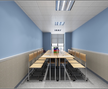 Modern School Classrooms-ID:640105012