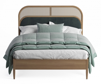 Modern Double Bed-ID:261670116