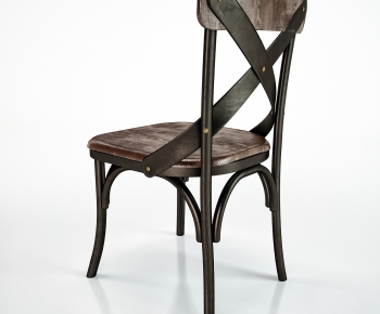 Industrial Style Dining Chair-ID:358731992