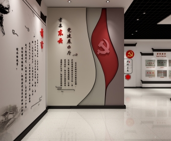 New Chinese Style Exhibition Hall-ID:126669484