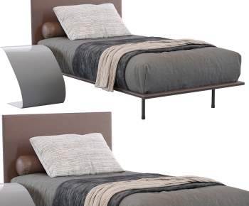 Modern Single Bed-ID:940709176