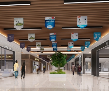 Modern Shopping Mall-ID:228136062