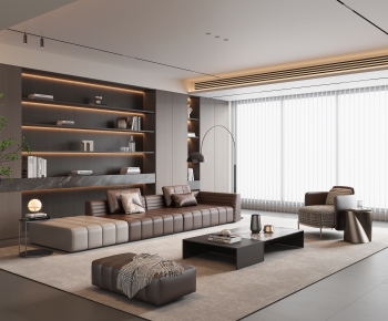 Modern A Living Room-ID:368033892