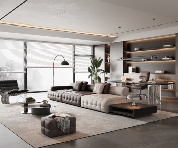 Modern A Living Room-ID:970335013