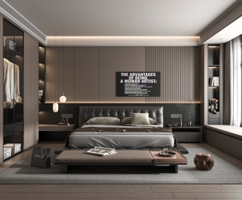 Modern Bedroom-ID:880474097