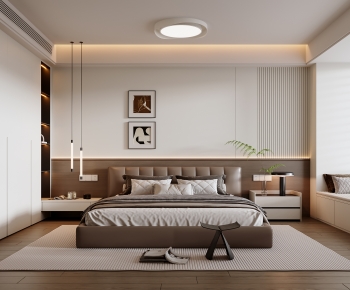 Modern Bedroom-ID:345084914