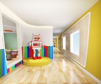 Modern Children's Kindergarten-ID:423285017