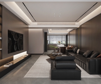 Modern A Living Room-ID:249452115