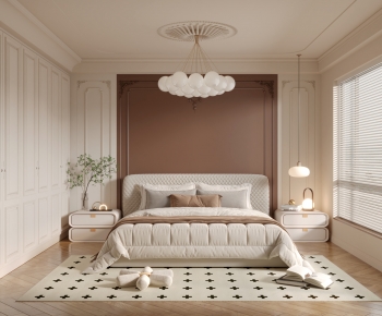 French Style Bedroom-ID:687647105