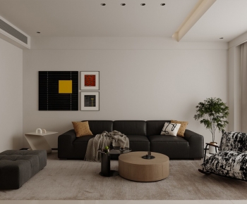 Modern A Living Room-ID:321336037