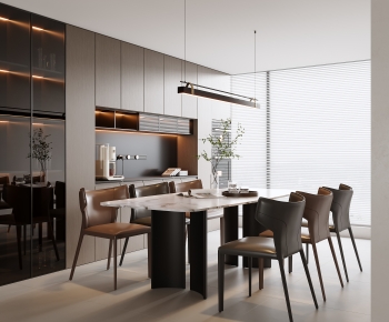 Modern Dining Room-ID:890268095