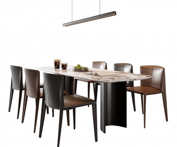 Modern Dining Table And Chairs-ID:720168114