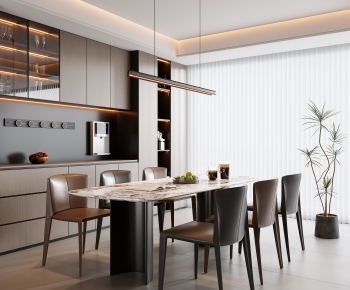 Modern Dining Room-ID:521122938