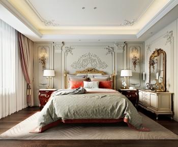 French Style Bedroom-ID:906872997