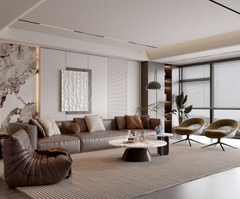 Modern A Living Room-ID:826451068