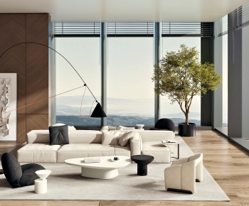 Modern A Living Room-ID:952512036