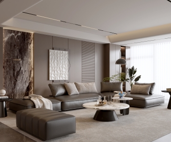 Modern A Living Room-ID:591928017