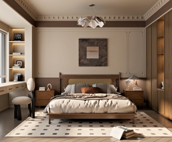 French Style Bedroom-ID:116902111