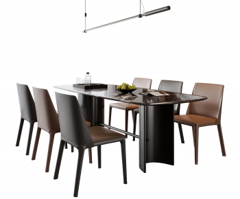 Modern Dining Table And Chairs-ID:534046891