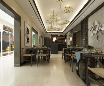 New Chinese Style Dining Room-ID:555556061